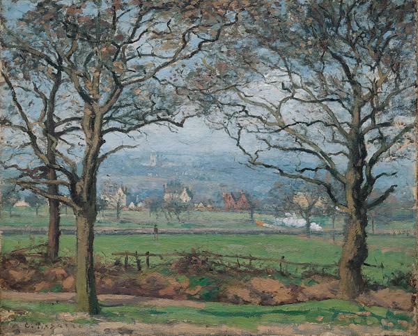 Near Sydenham Hill, Camille Pissarro